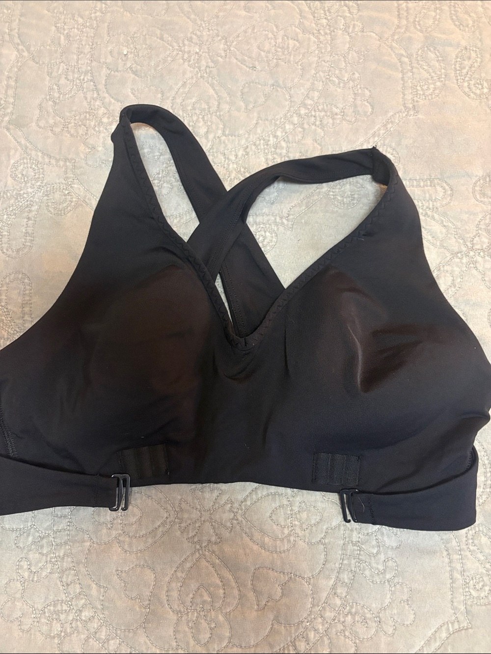 Athleta Black Women's Supportive Sports Bra